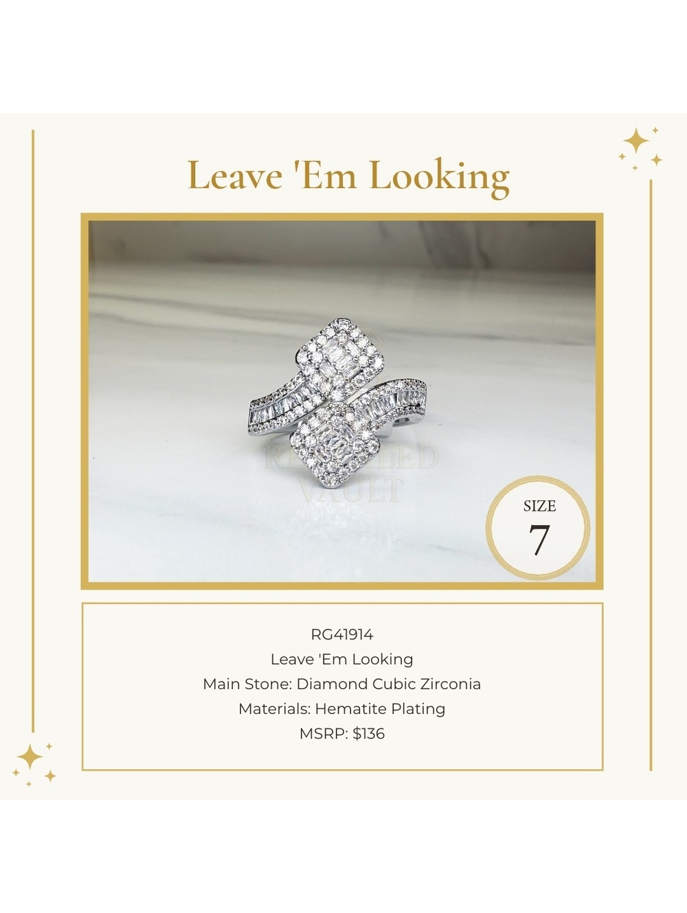 Leave 'Em Looking - Size 7 - April Birthday 2025